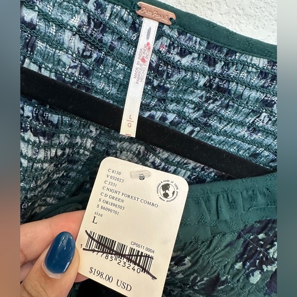 Free People | McKenna Floral Smocked Midi Dress - Picture 5 of 5